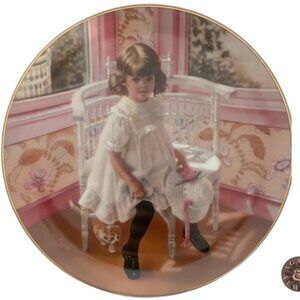 Vintage 1985 Reco “Easter at Grandma’s” Collector Plate by Sandra Kuck – Days Go